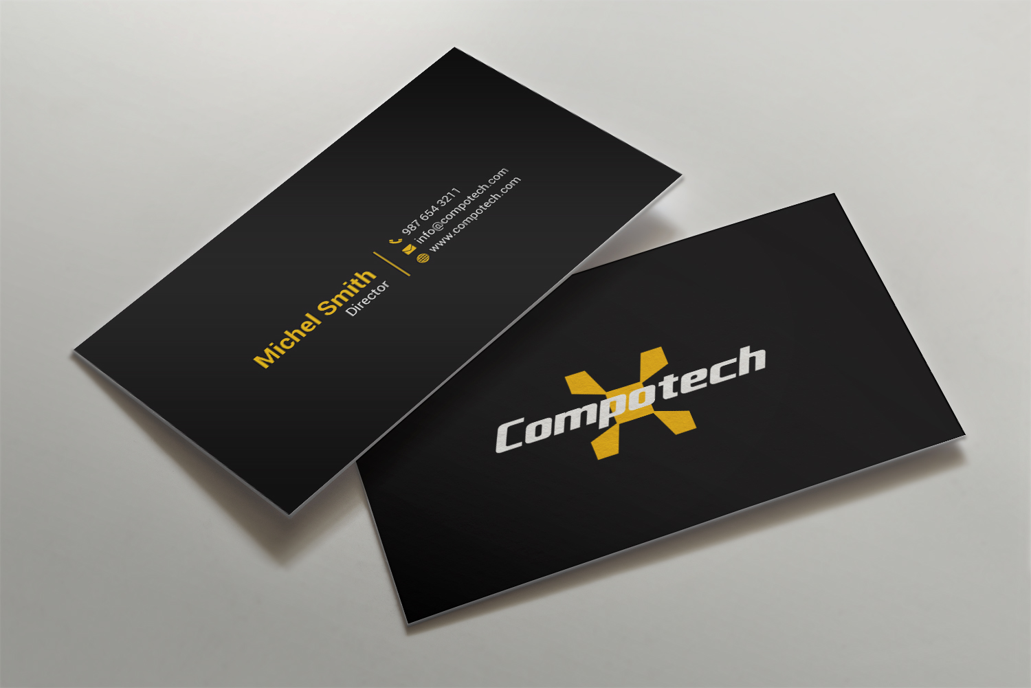 Business Card Design by mdreyad for Compotech Inc. | Design #20854404