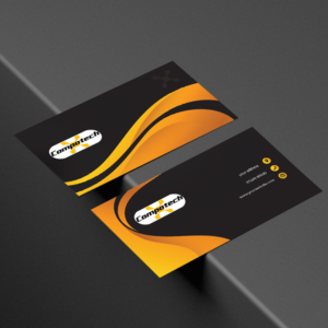 Visitenkarten-Design von Sajad Designz für Compotech Inc. | Design #20849317