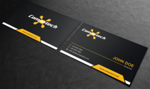 Visitenkarten-Design von haru_ichiban für Compotech Inc. | Design #20844469
