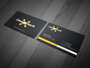 Business Card Design by haru_ichiban for Compotech Inc. | Design: #20844482