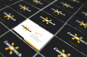 Business Card Design by haru_ichiban for Compotech Inc. | Design: #20844572