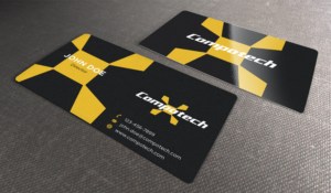 Business Card Design by haru_ichiban for Compotech Inc. | Design: #20844579