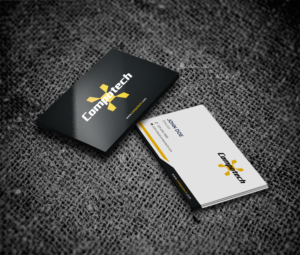 Business Card Design by haru_ichiban for Compotech Inc. | Design: #20844585