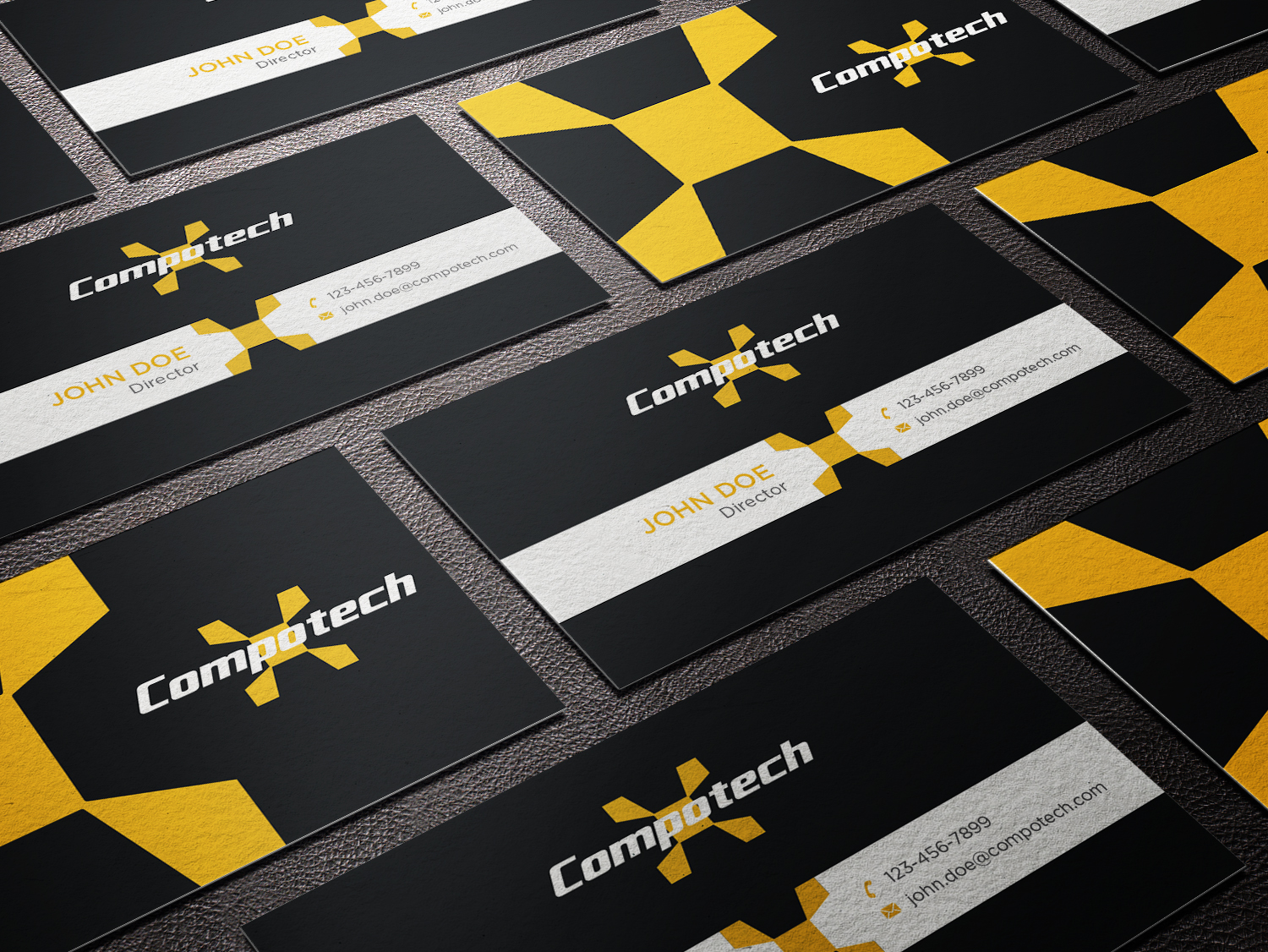 Business Card Design by haru_ichiban for Compotech Inc. | Design #20844590
