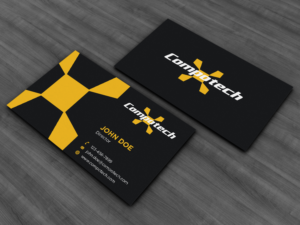 Business Card Design by haru_ichiban for Compotech Inc. | Design: #20844601