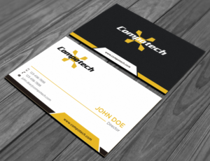 Business card design for engineering firm specializing in defense industry. | Business Card Design by haru_ichiban