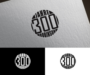 300 Jahre Robinson | Logo Design by Dot Design 3