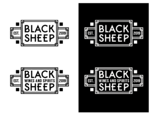 Logo Design Ideas 1 281 154 Logos To Browse Black Sheep Bar Logo Design By Wonderland