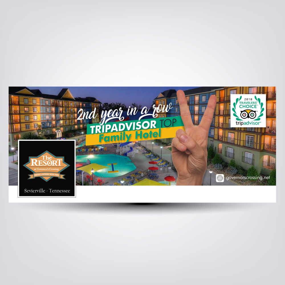 Facebook Design by Sarina.dsg for Smoky Mountain Resorts | Design #20843810