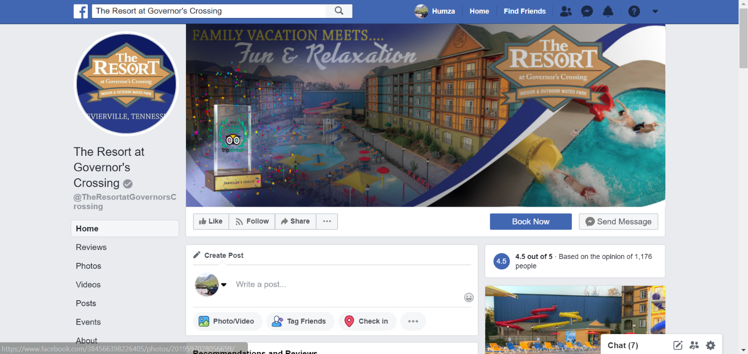 Facebook Design by Humza911 for Smoky Mountain Resorts | Design #20848083