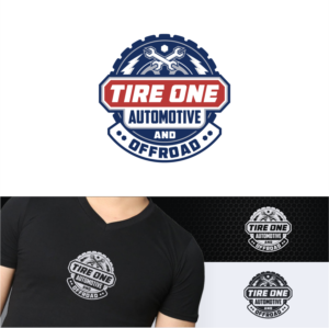 TIRE ONE AUTOMOTIVE & OFFROAD | Diseño de Logo por Ode70