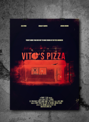Vito's Pizza | Diseño de Póster por Marta van Eck