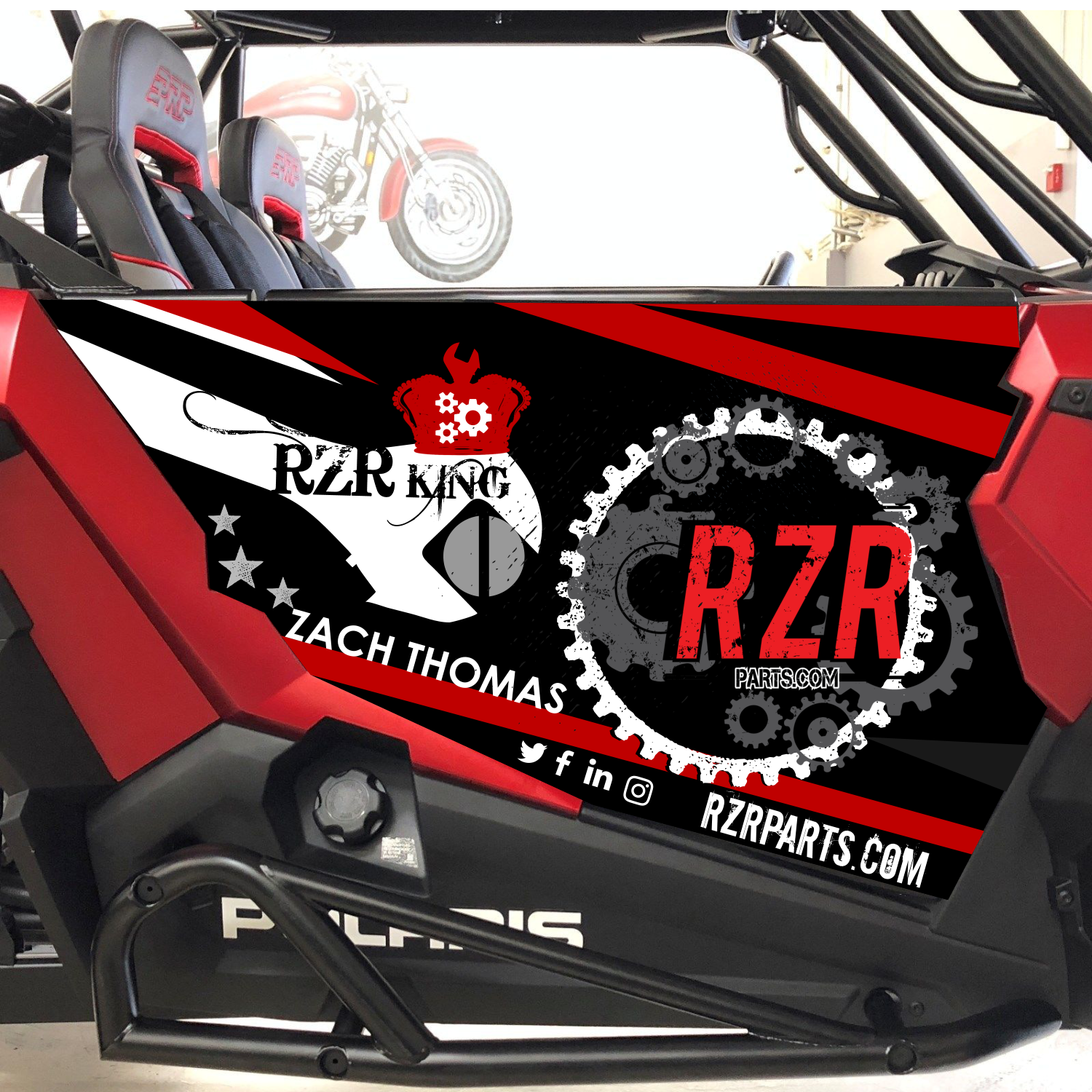 Car Wrap Design by elveneclipse for Second Chance RZR Parts | Design #20877659