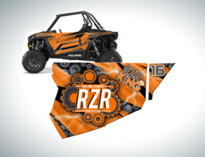 Diseño de Rotulación de Vehículo por Lezette_G para Second Chance RZR Parts | Diseño: #20890313