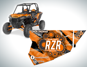 Diseño de Rotulación de Vehículo por Lezette_G para Second Chance RZR Parts | Diseño: #20891400