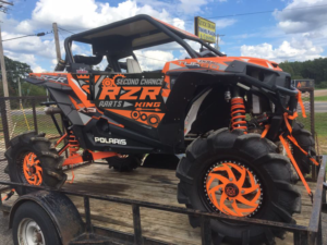 Diseño de Rotulación de Vehículo por jose_luiz para Second Chance RZR Parts | Diseño: #20883670