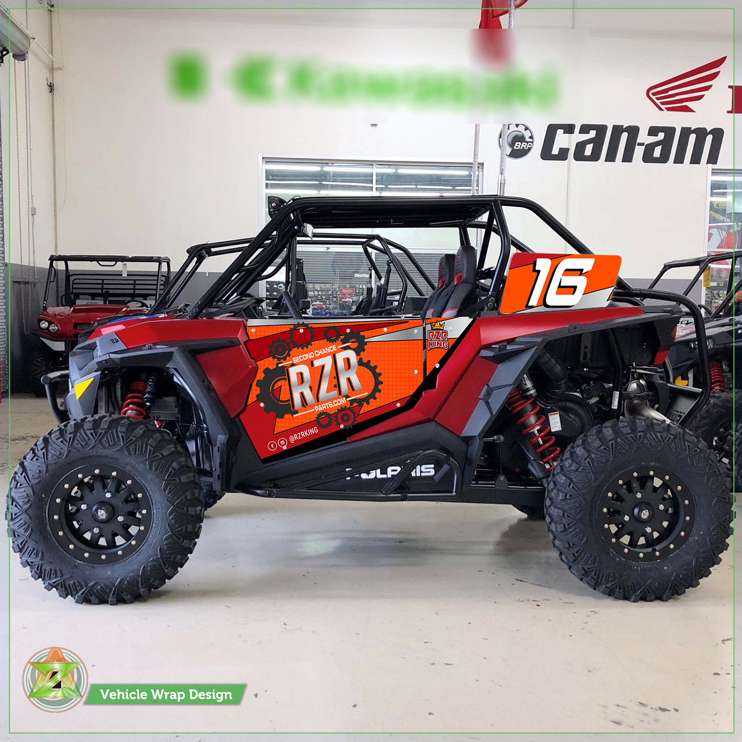 Car Wrap Design by Azhoeck for Second Chance RZR Parts | Design #20896958