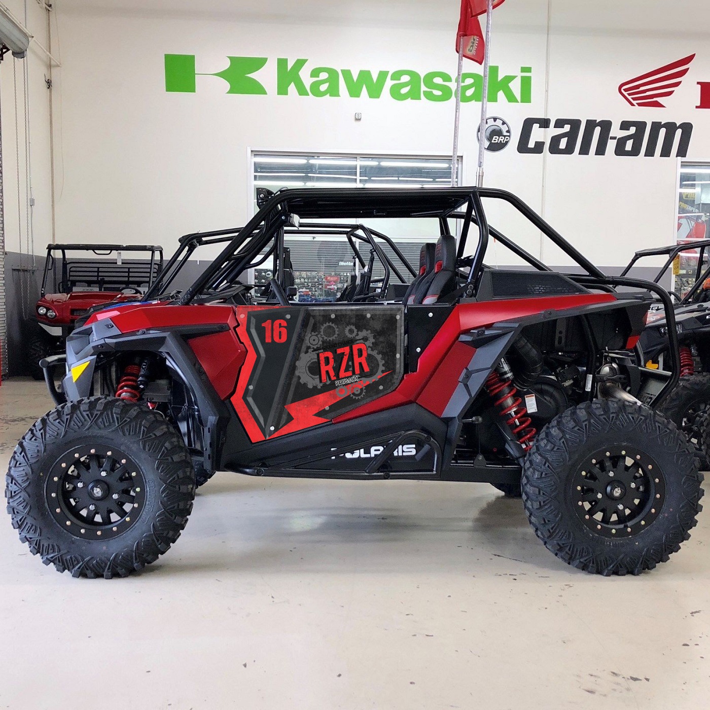Diseño de Rotulación de Vehículo por StarGraphics para Second Chance RZR Parts | Diseño #20886250