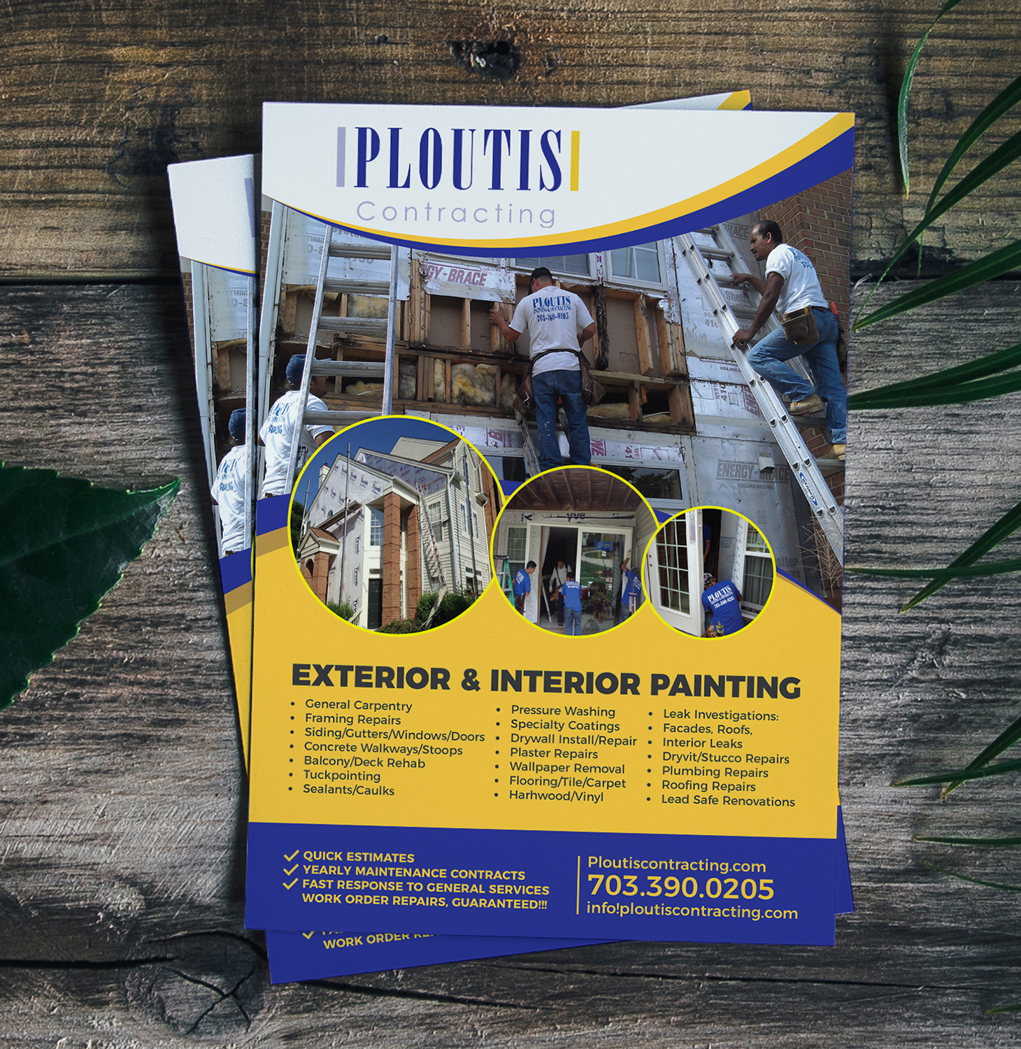 Flyer-Design von Deziners Zone für ploutis contracting | Design: #20850313