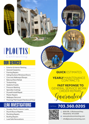 Flyer-Design von Marketing Wings für ploutis contracting | Design: #20848340