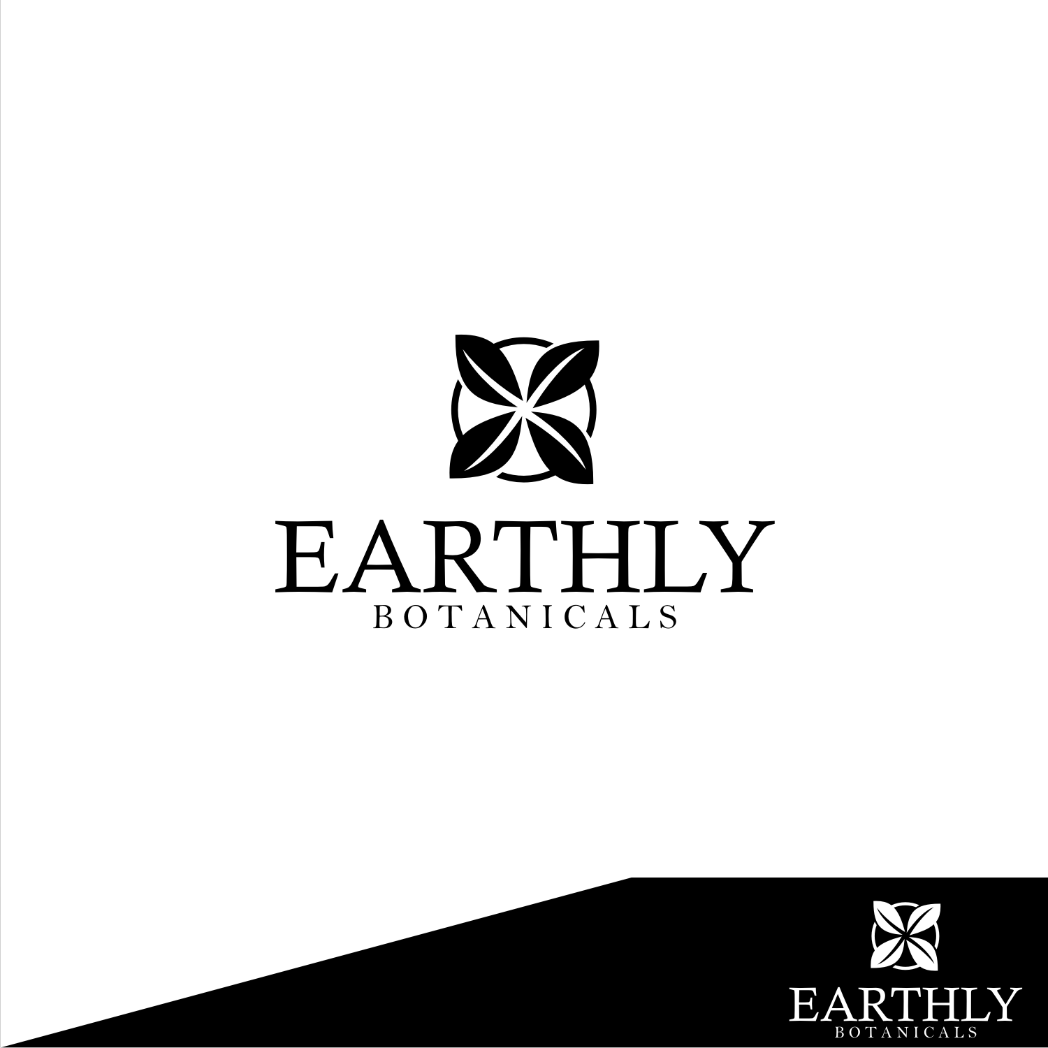 Logo Design by T I K H E - L M W for Earthly Botanicals | Design #20847546