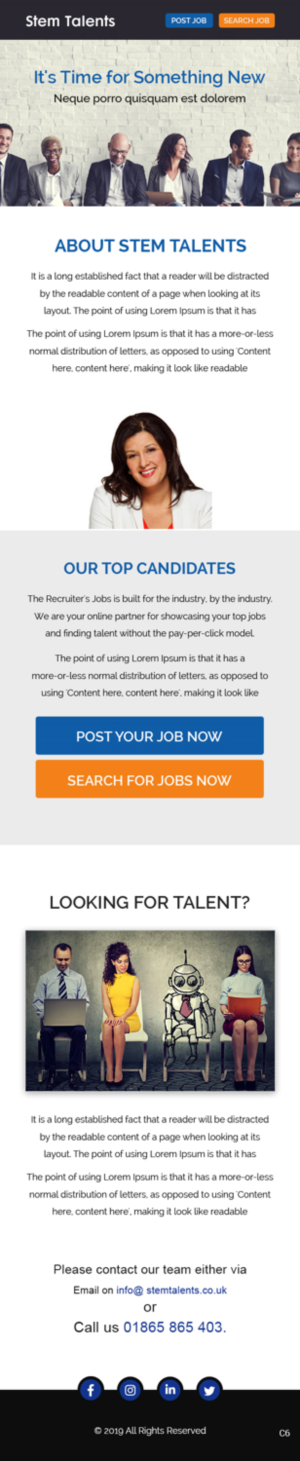 Email Marketing Design by pb for this project | Design: #20861885