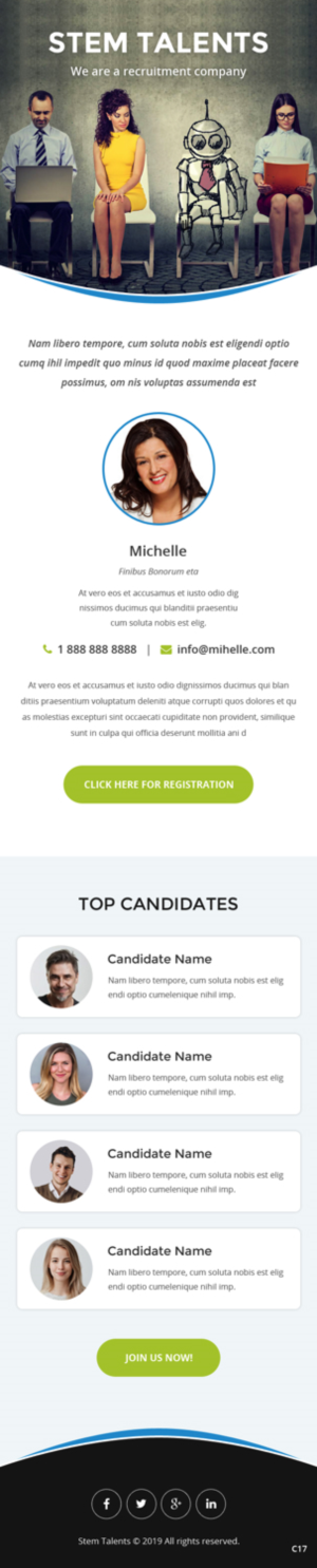 E-Mail Marketing-Design von pb für dieses Projekt | Design: #20861889