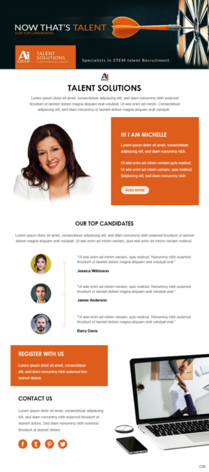 Email Marketing Design by pb