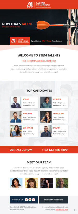 Email Marketing Design by pb