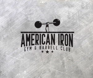 American Iron Gym & Barbell Club | Logo Design by Buck Tornado