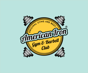 American Iron Gym & Barbell Club | Logo Design by H-H Arts