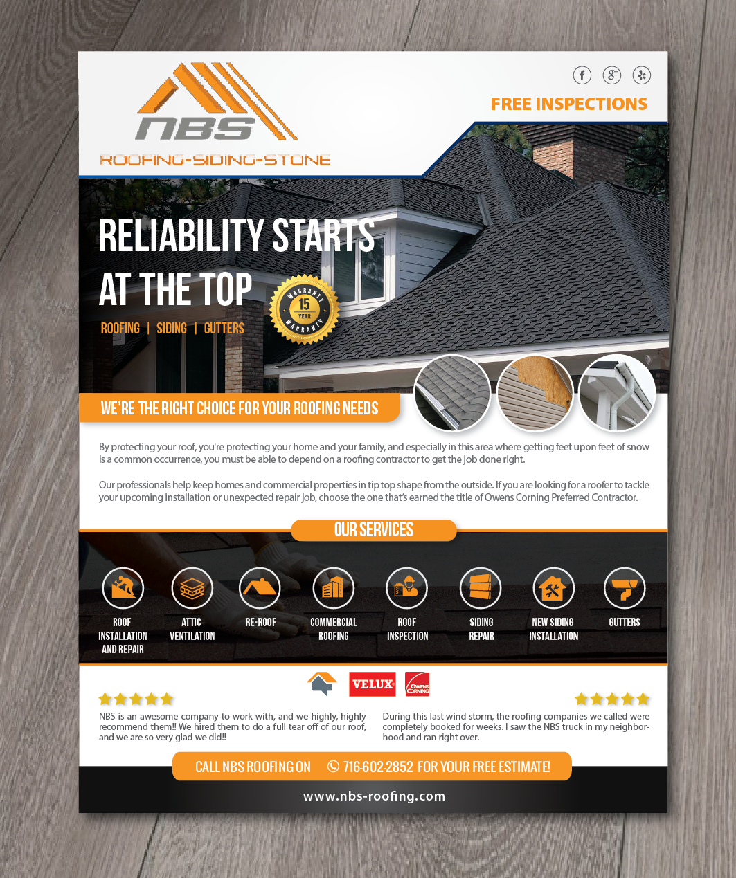 Flyer Design by alex989 for this project | Design #20849006