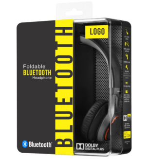 Foldable Bluetooth Headphone Packaging Design | Diseño de Empaque por fumbh.designs