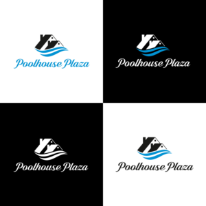 Poolhouse Plaza | Logo Design by pulogo