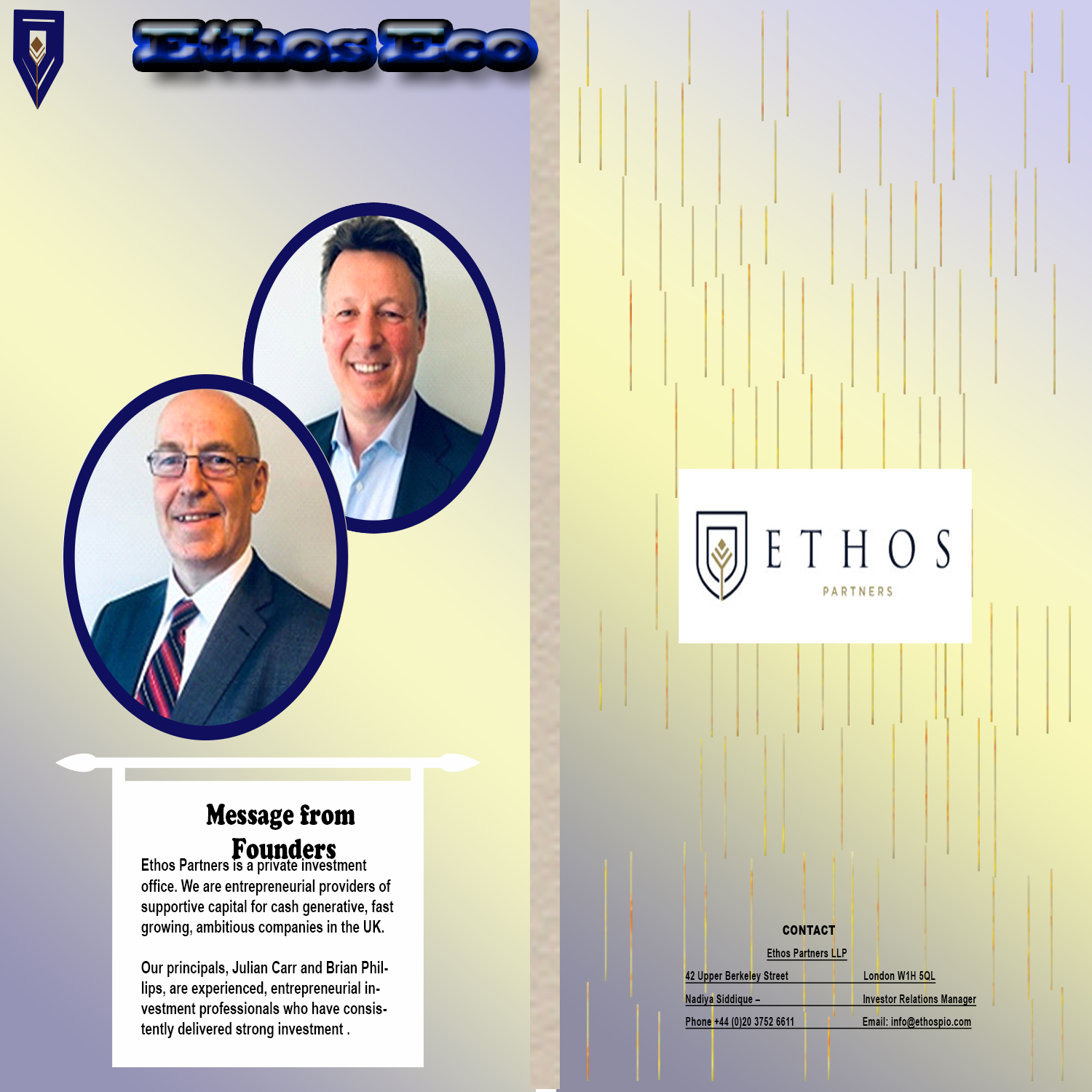 Brochure Design by faiza 4 for this project | Design #20868117