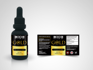 CBD E-Oil Business needs label design for flagship product | Design Graphique par Priyo Subarkah