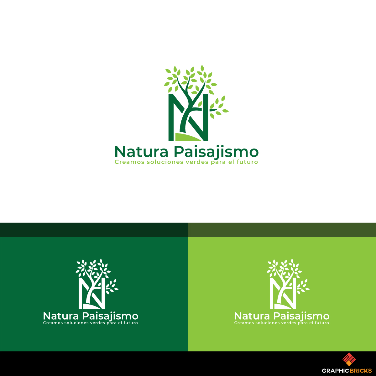 Logo Design by Graphic Bricks for Natura Landskap Homedes | Design: #20856840