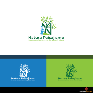 Natura Paisajismo Creamos soluciones verdes para el futuro. | Logo Design by Graphic Bricks