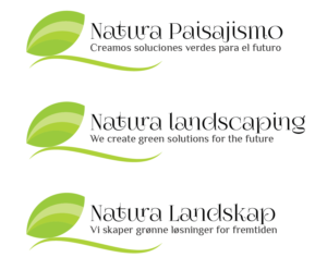 Logo Design by Alex Sandoval M for Natura Landskap Homedes | Design #20859381