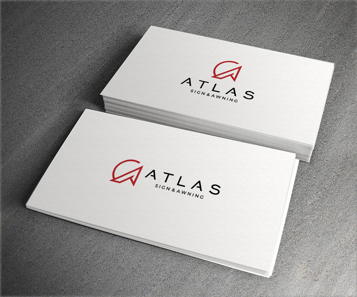 Logo Design by aglaronde23 for Atlas Sign & Awning Company | Design #20862785