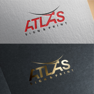 Atlas Sign _________?   | Logo Design by kolevvp