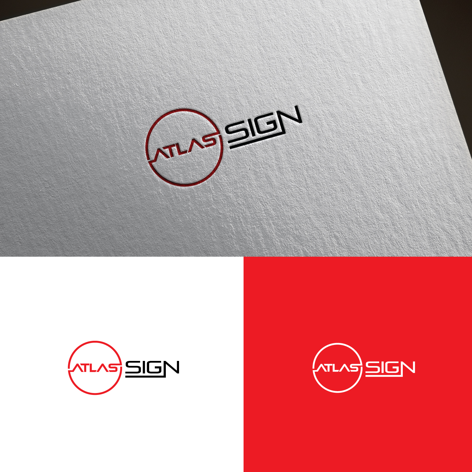 Logo Design by sankar999 for Atlas Sign & Awning Company | Design #20859105