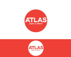 Logo Design by A S design @ for Atlas Sign & Awning Company | Design: #20869803