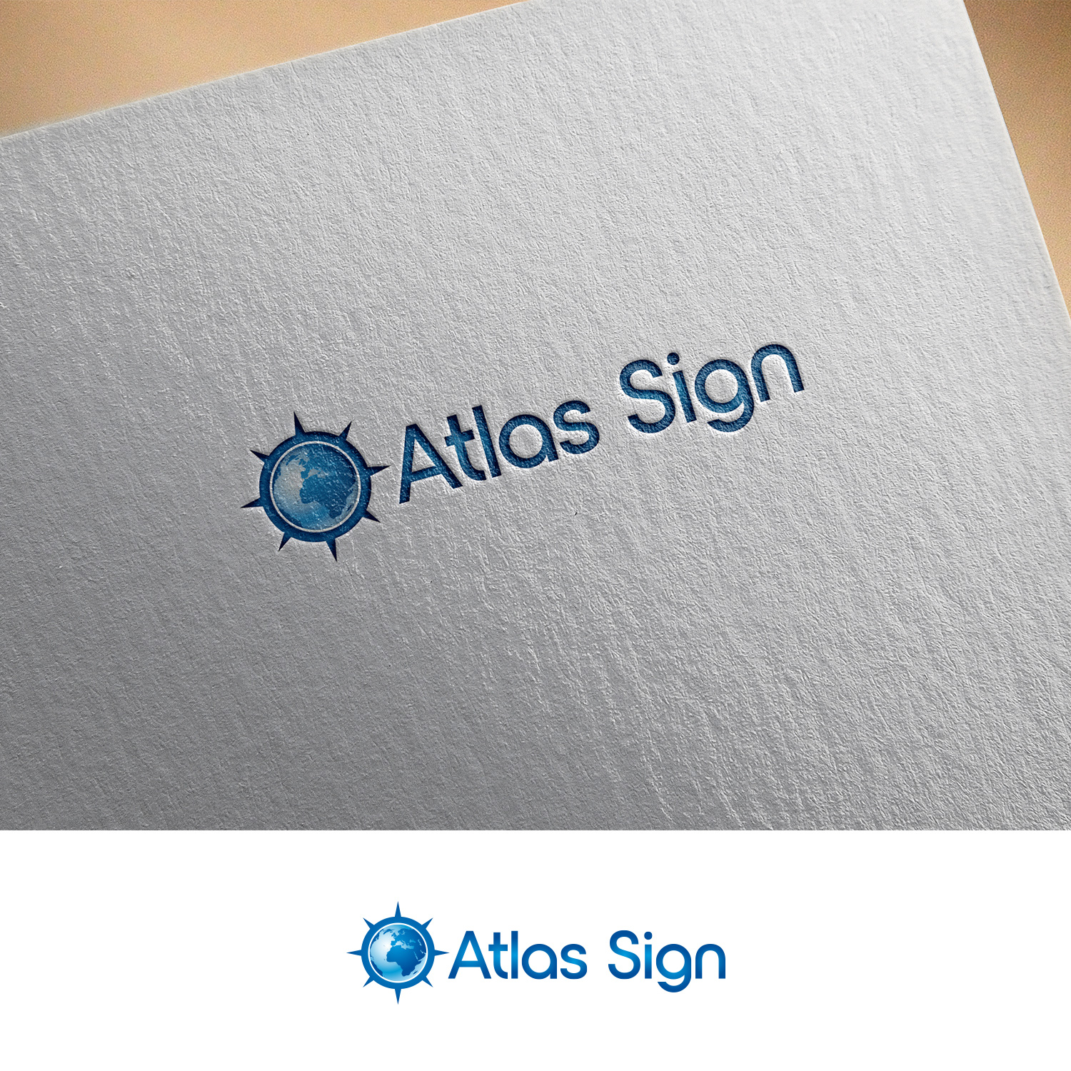 Logo Design by ClearDesign for Atlas Sign & Awning Company | Design #20878634