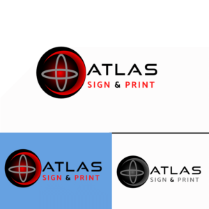 Logo Design by Kreative Life for Atlas Sign & Awning Company | Design: #20868011