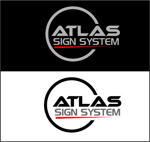 Logo Design by M sajid tahir 2 for Atlas Sign & Awning Company | Design #20865978