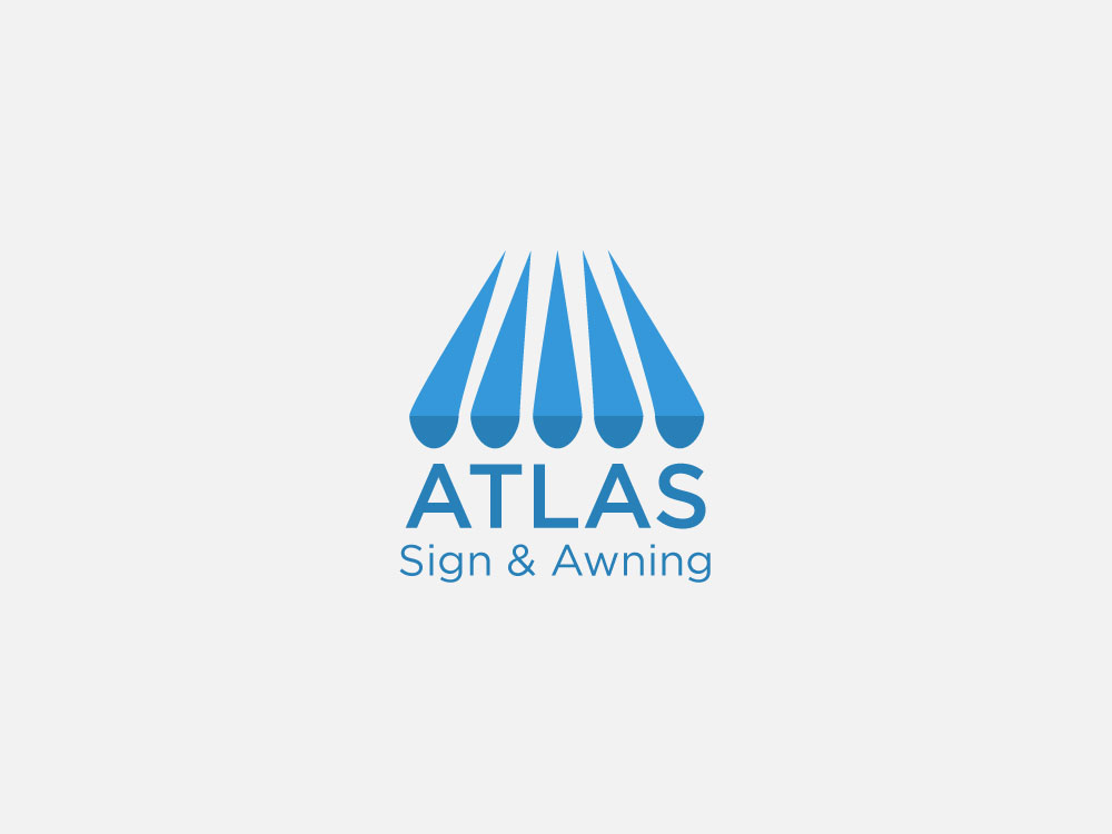 Logo Design by vedar_studios for Atlas Sign & Awning Company | Design #20907754