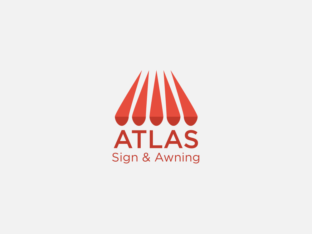 Logo Design by vedar_studios for Atlas Sign & Awning Company | Design #20907756