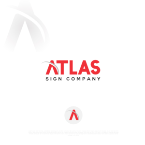 Logo Design by kacimo for Atlas Sign & Awning Company | Design #20865065