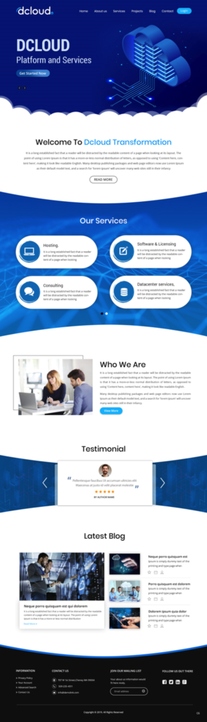 Web Design by pb for this project | Design: #20861856